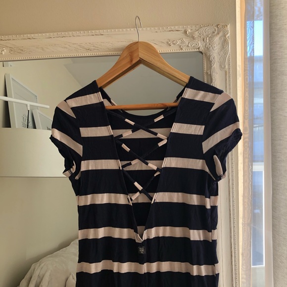 Billabong Striped T-Shirt Dress - Picture 5 of 7